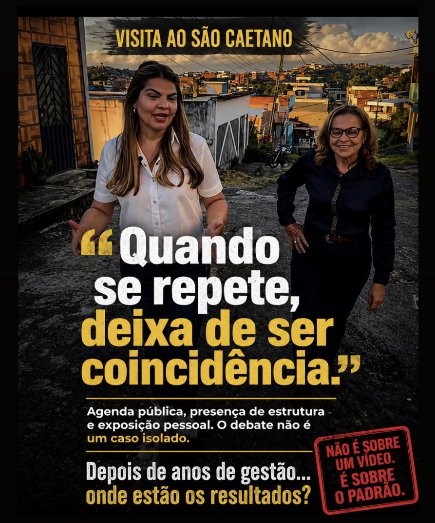 Visita ao São Caetano expõe padrão de uso da estrutura pública na construção de imagem política