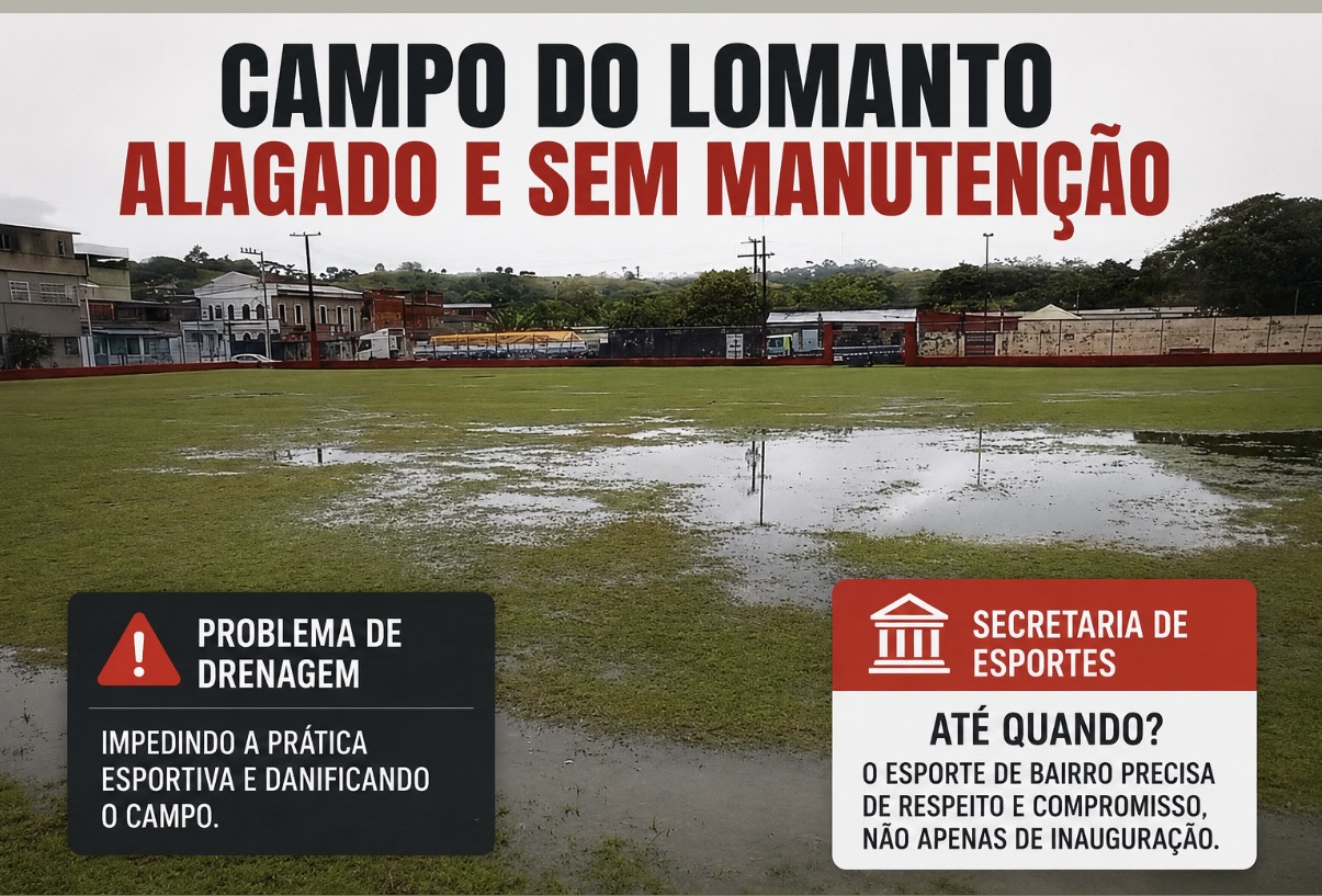 Campo reformado não é só inaugurar, tirar foto e entregar microfone.