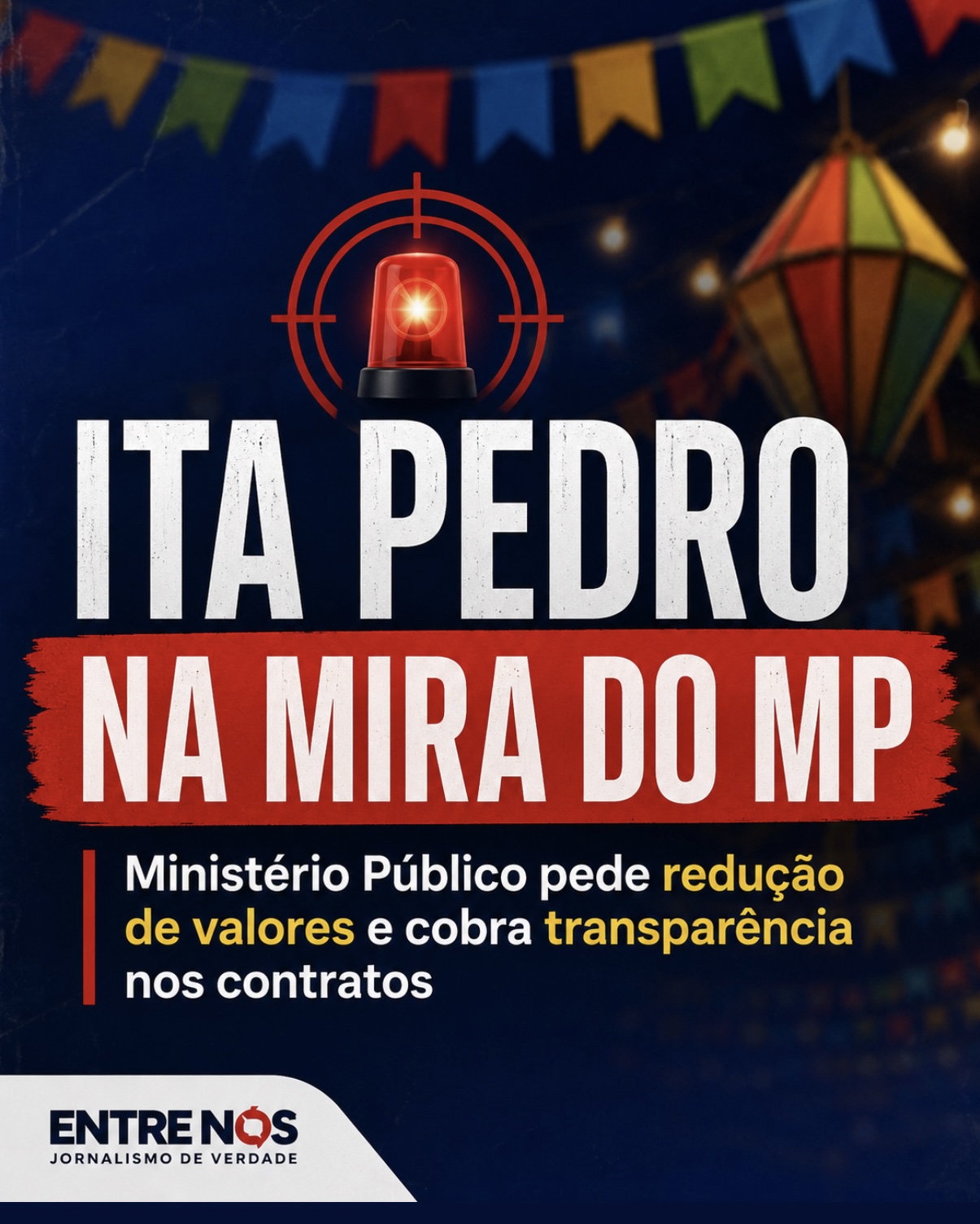 MP aciona TCM e pede redução de cachês do Ita Pedro 2026 em Itabuna