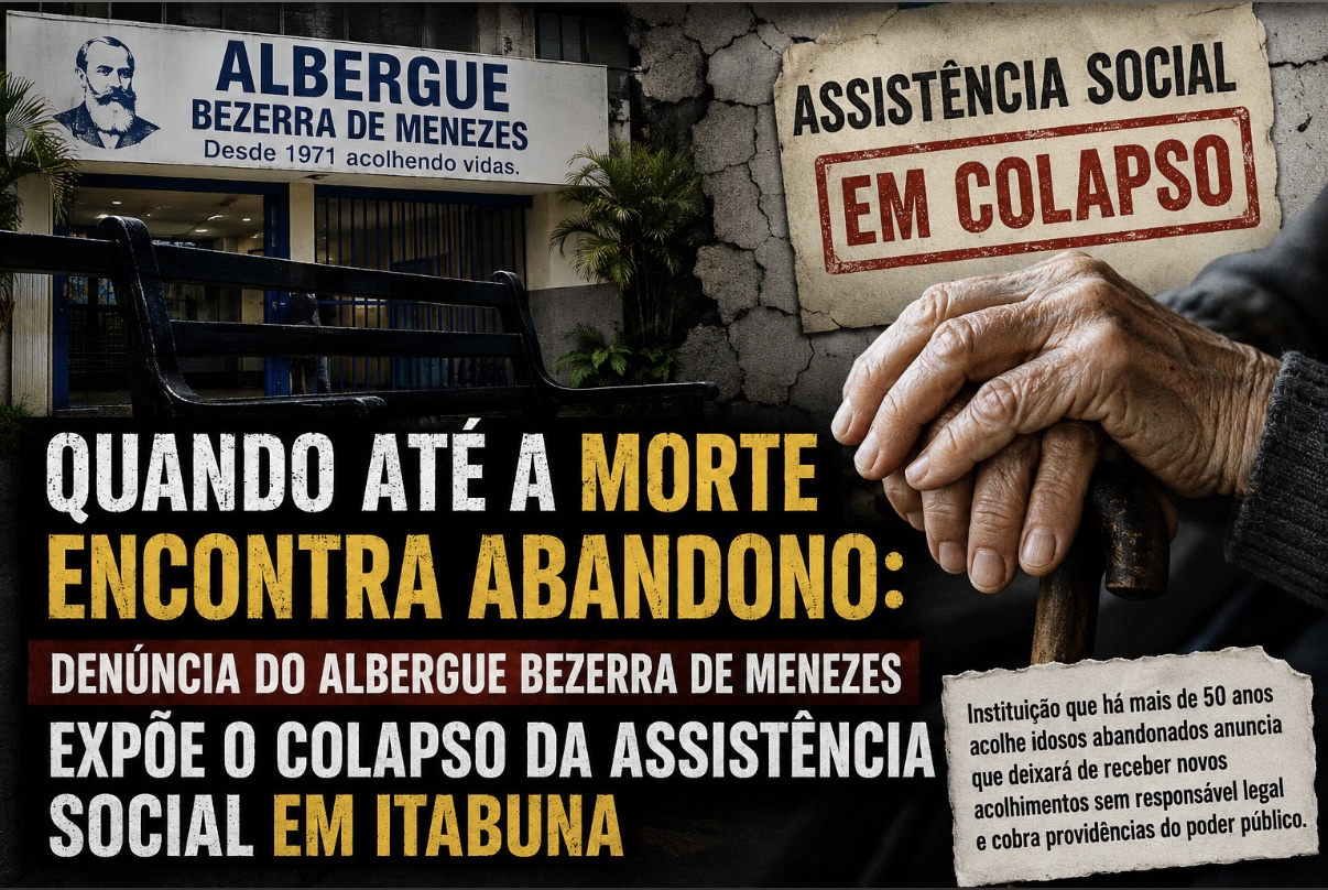 Quando até a morte encontra abandono: denúncia do Albergue Bezerra de Menezes expõe o colapso da assistência social em Itabuna