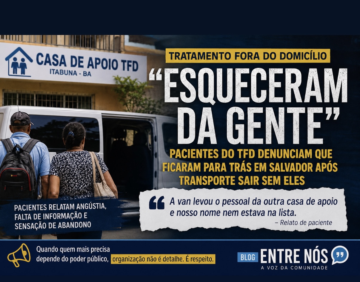 “Esqueceram da gente”: pacientes do TFD denunciam que ficaram para trás em Salvador após transporte sair sem eles